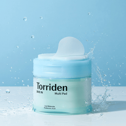 Torriden DIVE-IN Low Molecule Hyaluronic Acid Multi Pad [80 Pads] | La Cosmetique