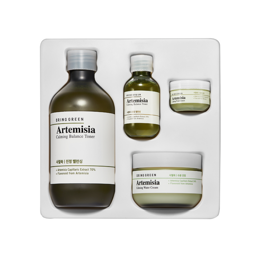 Artemisia Calming Balance Toner + Calming Water Cream Set