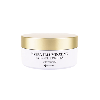 K - Secret Extra Illuminating Eye Gel Patches (Vitamin C) 102g | La Cosmetique