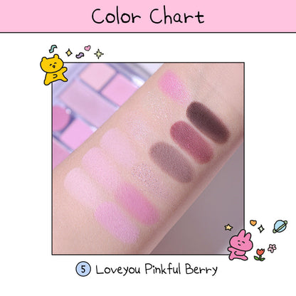 PeriperaAll Take Mood Technique Palette 05 Love You Pinkful Berry (Choigosim Ver) - La Cosmetique