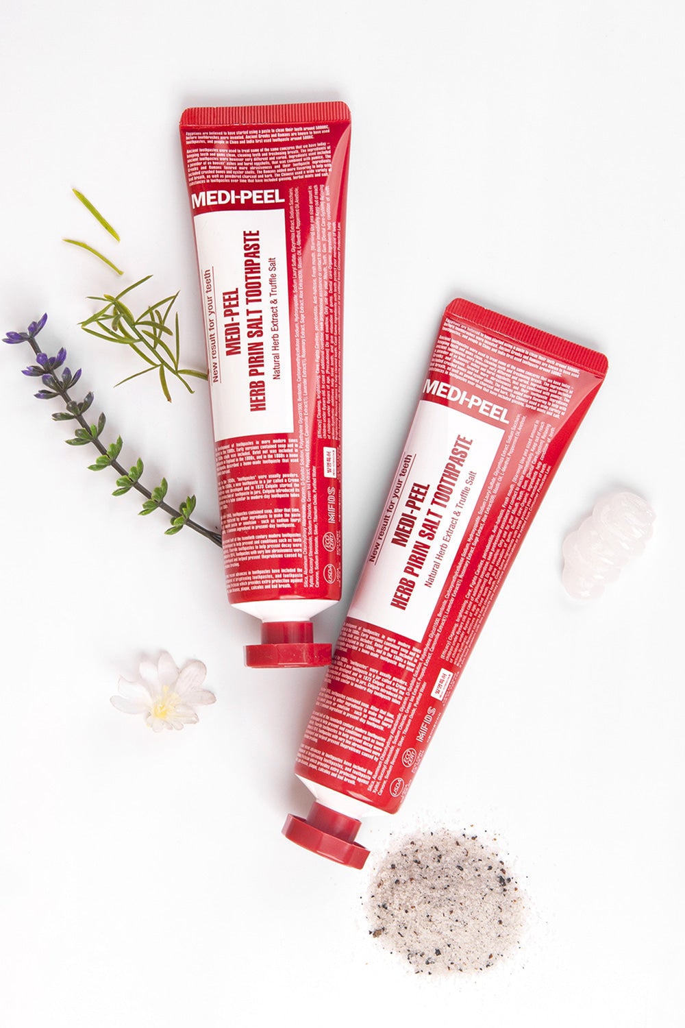 Herb Pirin Salt Toothpaste 130g - 12+1 Bundle