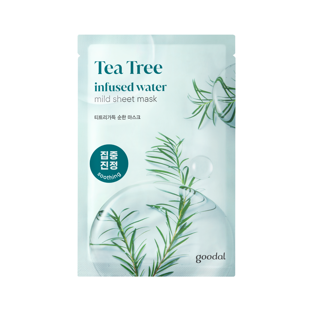 Tea Tree Infused Water Mild Sheet Mask 1pc