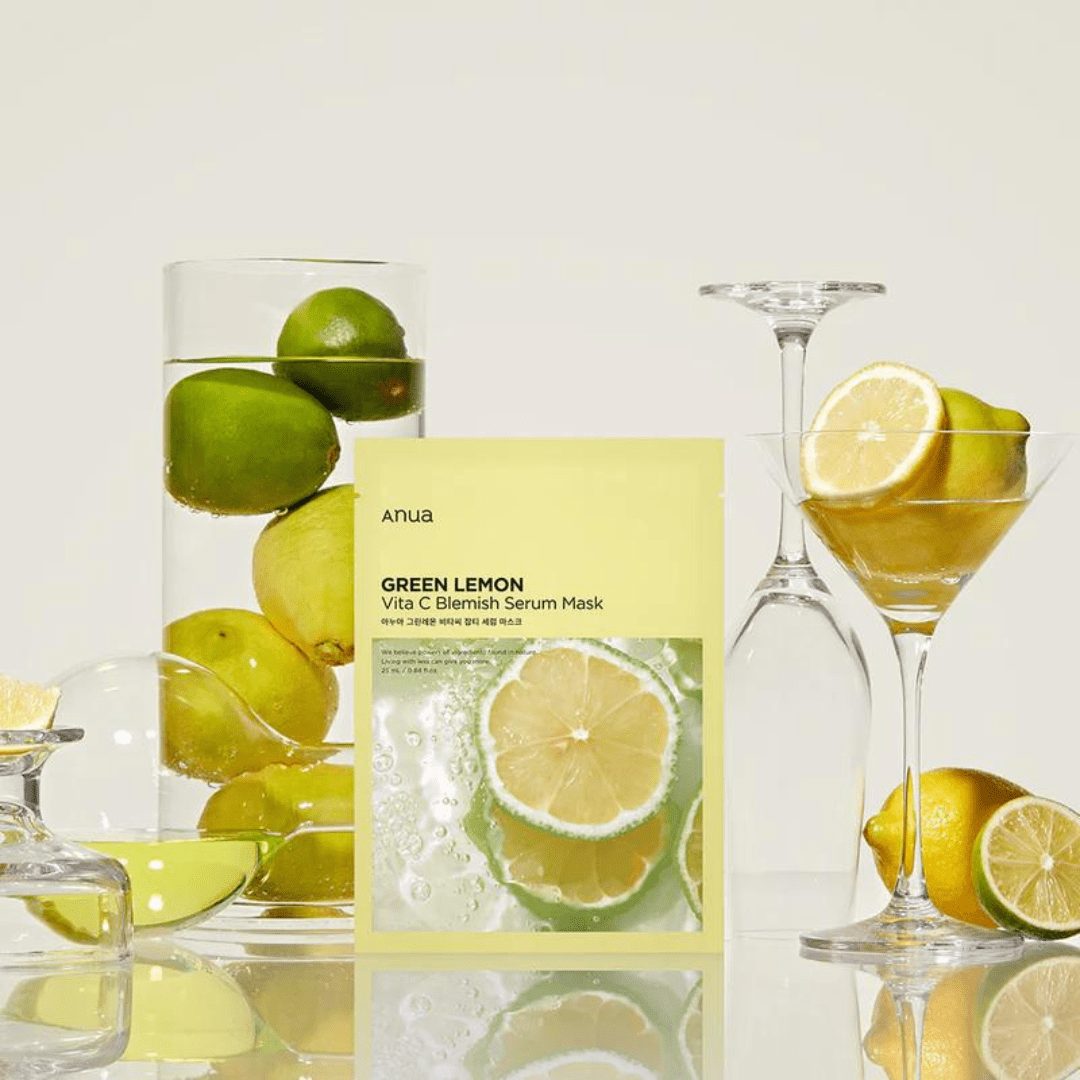 Anua Green Lemon Vita C Blemish Serum Mask [1pc] | Pharmacoo Wholesale Australia