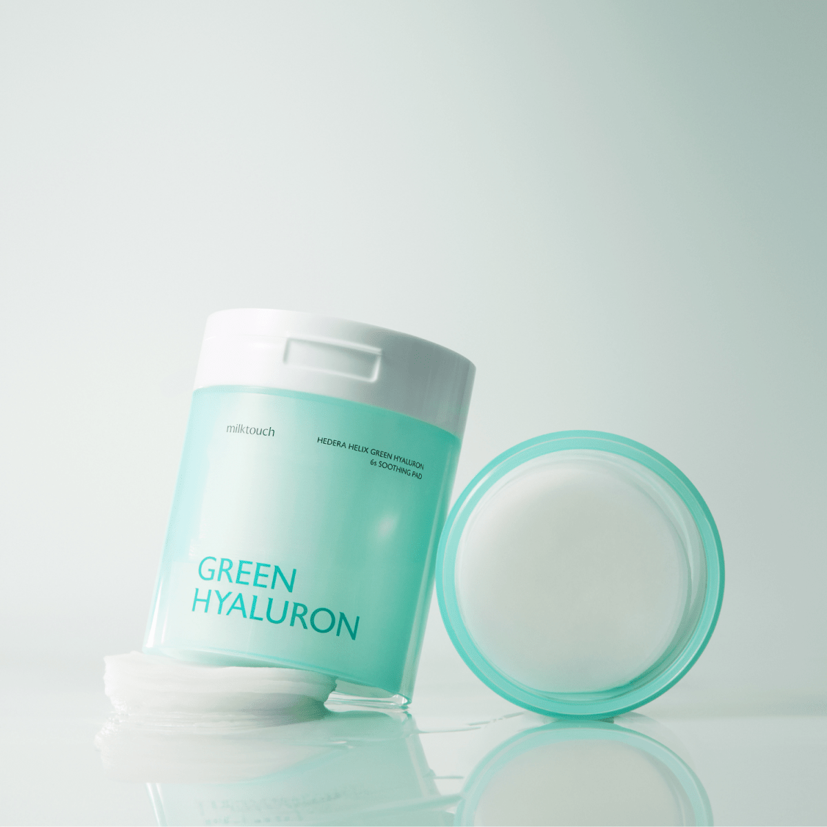 Milk Touch Hedera Helix Green Hyaluron 6Sec Soothing Pad [60 Pads] | Pharmacoo Wholesale 