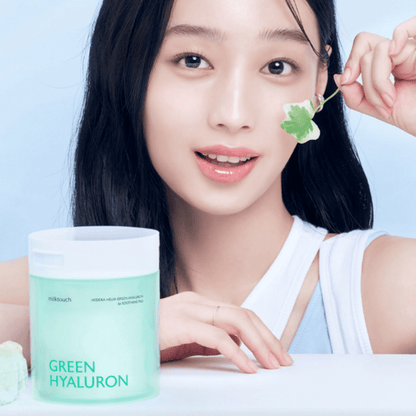 Milk Touch Hedera Helix Green Hyaluron 6Sec Soothing Pad [60 Pads] | Pharmacoo Wholesale 