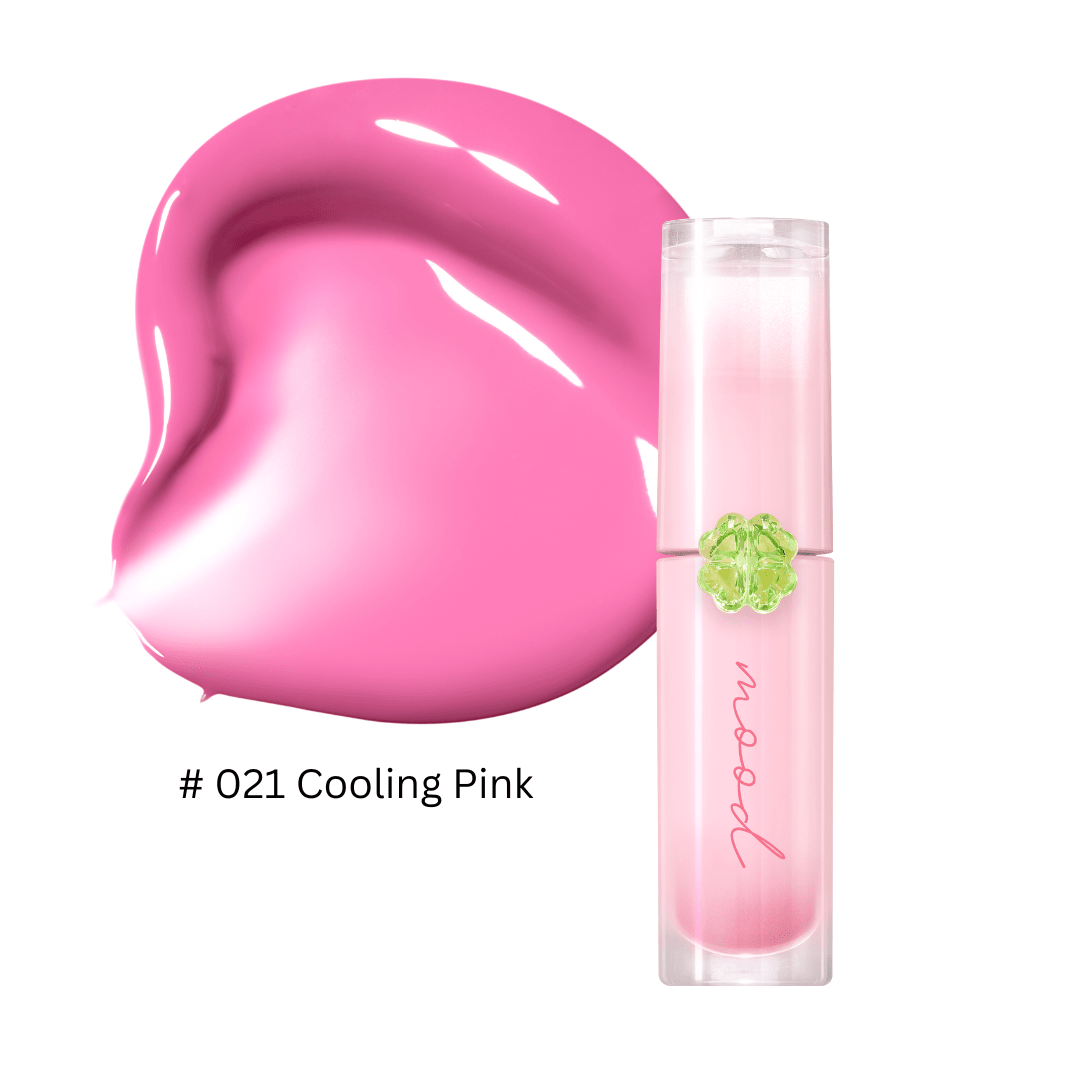 Peripera Ink Mood Glowy Tint in Lucky Lottery, a vibrant lip tint with a glossy finish, showcased in a sleek tube.