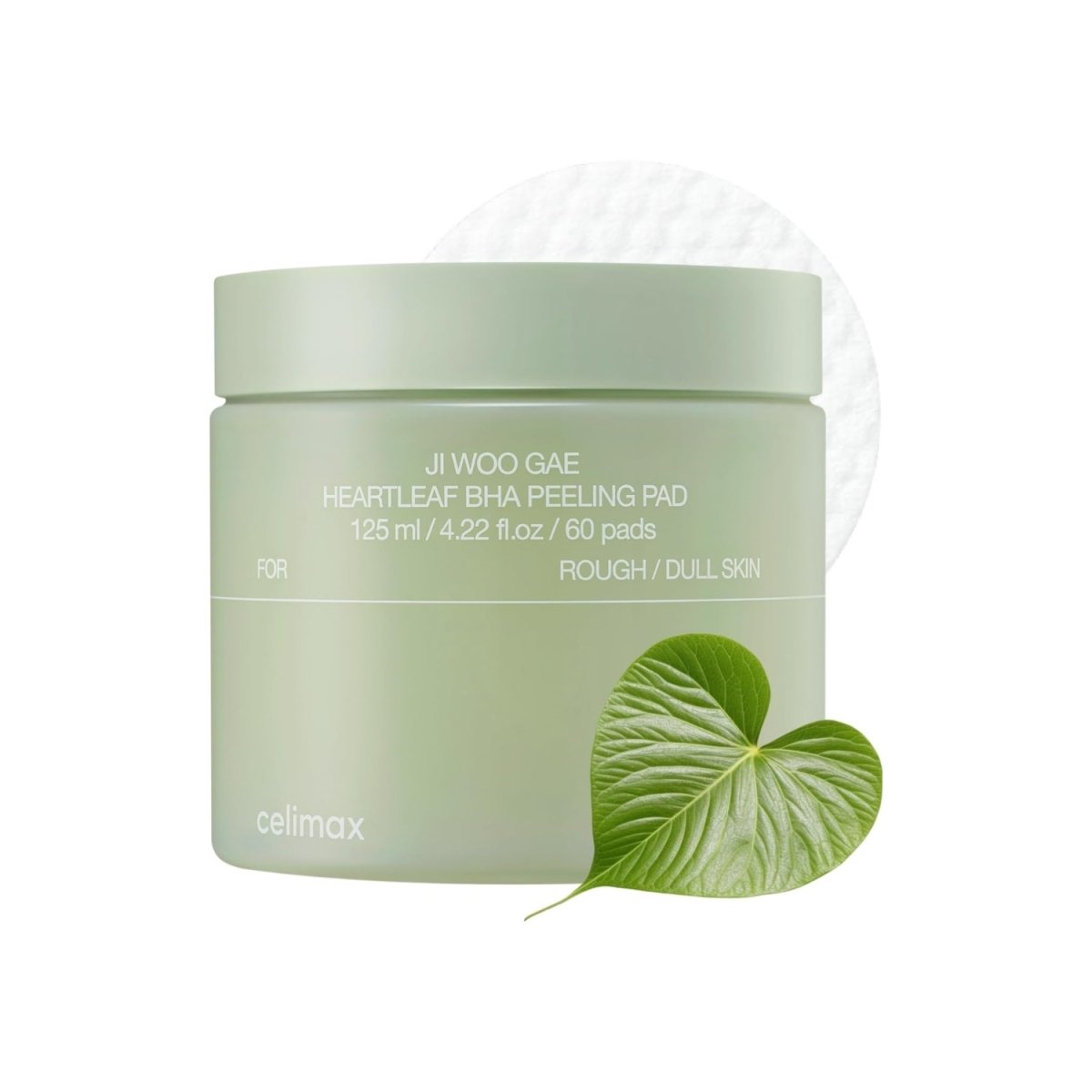 Celimax Ji Woo Gae Heartleaf BHA Peeling Pad 60pads |  Pharmacoo Wholesale Australia
