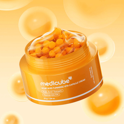 Medicube Kojic Acid Turmeric Vita Capsule Cream | La Cosmetique