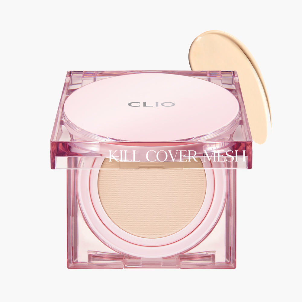 ClioKill Cover Mesh Glow Cushion + Refill (3 Colours) - La Cosmetique