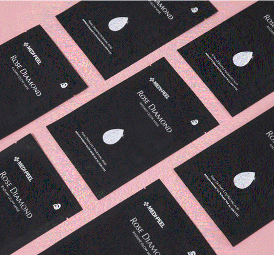 Rose Diamond Radiant Glow Mask 25ml x 10ea - 12+1