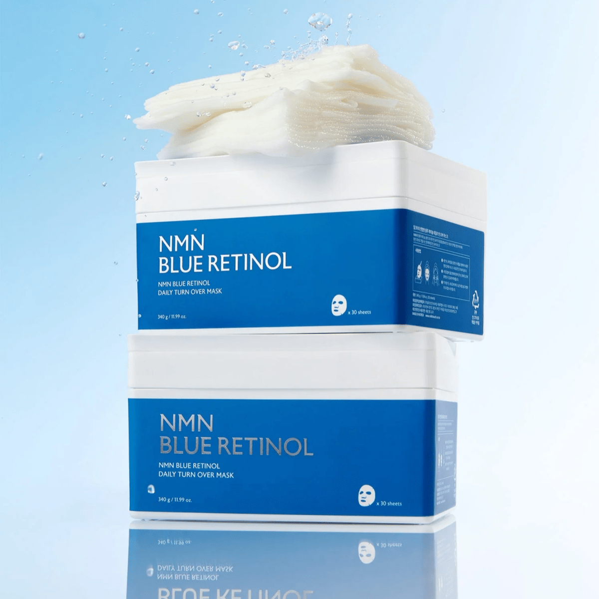 Milk Touch NMN Blue Super Retinol Daily Turn Over Mask Box [30pcs] | Pharmacoo Wholesale 