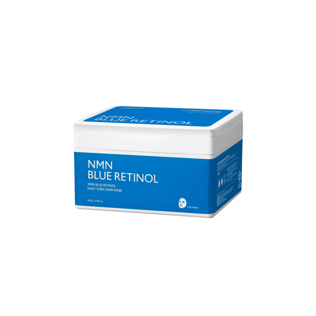 Milk Touch NMN Blue Super Retinol Daily Turn Over Mask Box [30pcs] | Pharmacoo Wholesale 