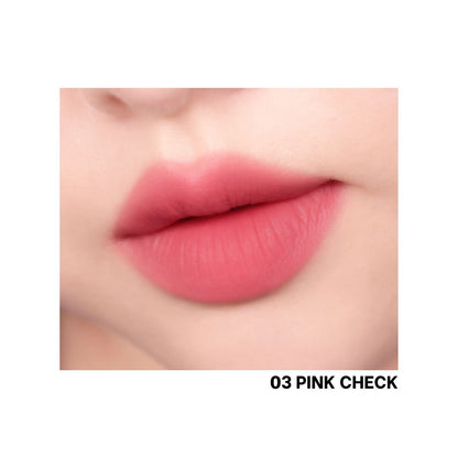 Peripera Over Blur Tint lip tint in a soft, natural shade with a smooth, blurred finish on lips.