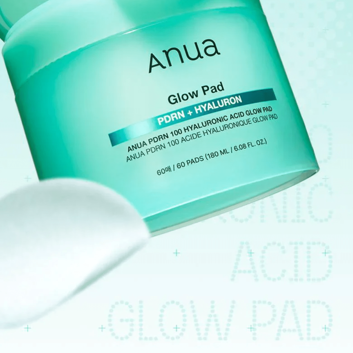 Anua PDRN Hyaluronic Glow Pad [60 Pads] | La Cosmetique