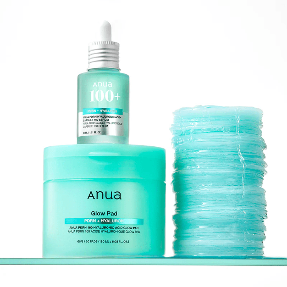 Anua PDRN Hyaluronic Glow Pad [60 Pads] | La Cosmetique