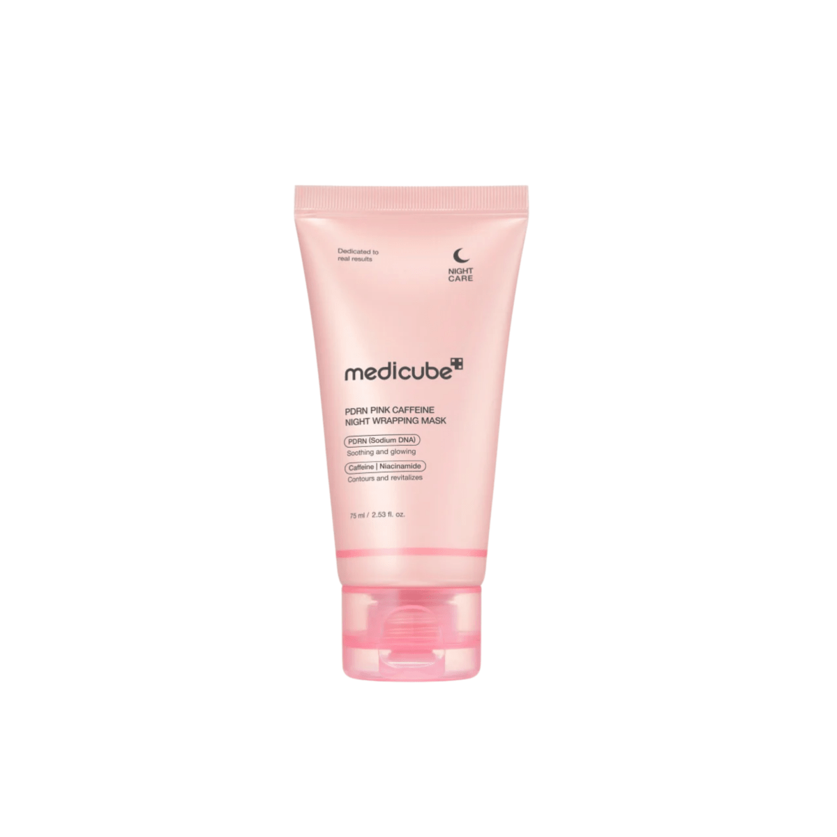 Medicube PDRN Pink Caffeine Night Wrapping Mask 75ml | La Cosmetique
