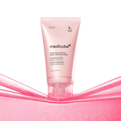 Medicube PDRN Pink Caffeine Night Wrapping Mask 75ml | La Cosmetique