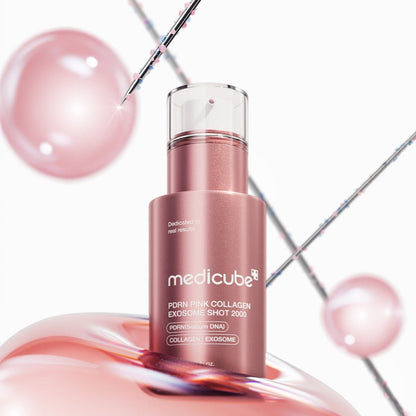 Medicube PDRN Pink Exosome Shot Serum 2000 30Ml | La Cosmetique