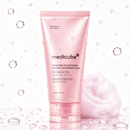 Medicube PDRN Pink Glutathione Capsule Cleansing Foam | Pharmacoo Wholesale Australia 