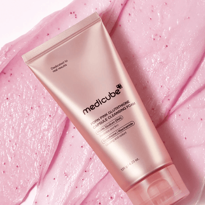 Medicube PDRN Pink Glutathione Capsule Cleansing Foam | Pharmacoo Wholesale Australia 