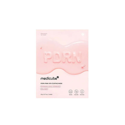 Medicube PDRN Pink Vita Coating Mask 1Pc | La Cosmetique