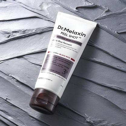 Dr.Melaxin Peel Shot Black Rice Whip Cleanser [100ml] | Pharmacoo Wholesale