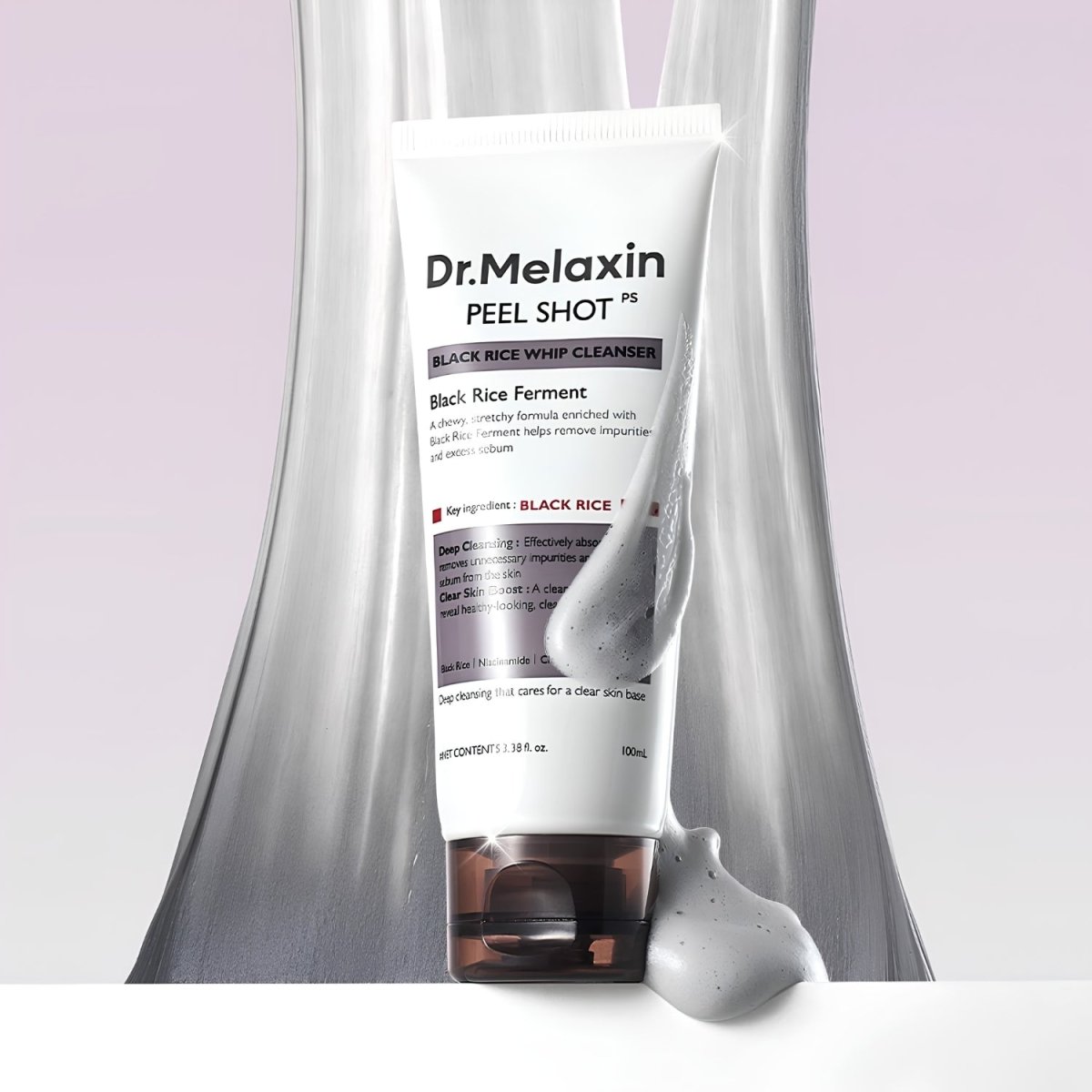 Dr.Melaxin Peel Shot Black Rice Whip Cleanser [100ml] | Pharmacoo Wholesale