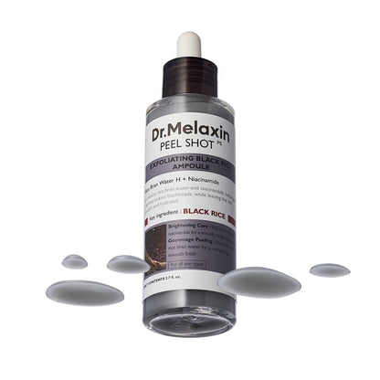 Dr.Melaxin Peel Shot Exfoliating Black Rice Ampoule [80ml] | Pharmacoo Wholesale