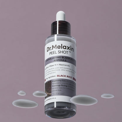 Dr.Melaxin Peel Shot Exfoliating Black Rice Ampoule [80ml] | Pharmacoo Wholesale
