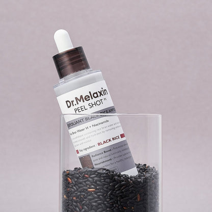 Dr.Melaxin Peel Shot Exfoliating Black Rice Ampoule [80ml] | Pharmacoo Wholesale