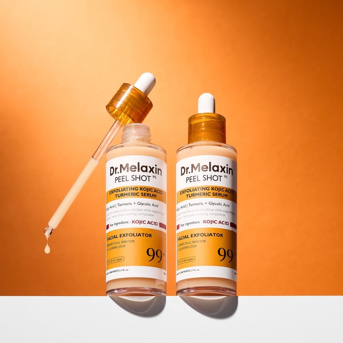 Dr.Melaxin Peel Shot Exfoliating Kojic Acid Turmeric Serum [80ml] | Pharmacoo Wholesale