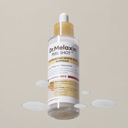 Dr.Melaxin Peel Shot Exfoliating White Rice Ampoule [80ml] | Pharmacoo Wholesale