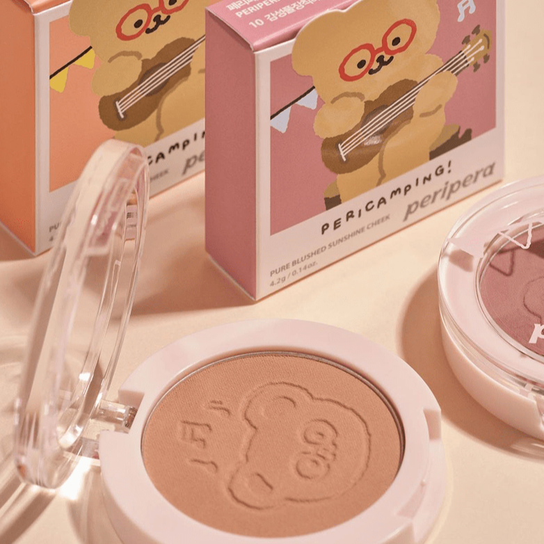 PeriperaPure Blushed Sunshine Cheek Teteum Edition (09 Tender Beige) - La Cosmetique