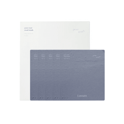 Luvum Pore Reset Mud Mask 5pcs/box | La Cosmetique