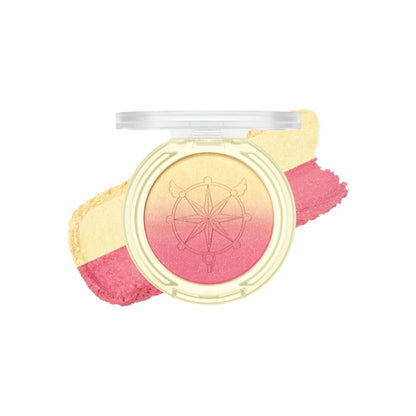 Peripera Pure Blushed Custom Cheek blush compact with soft pink shades and subtle shimmer for natural-looking cheeks.