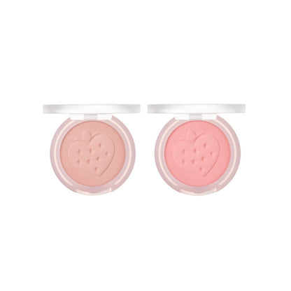 Peripera Pure Blushed Sunshine Cheek blush in Soft Berry shade, featuring a compact pink and berry-toned blush with a soft finish.