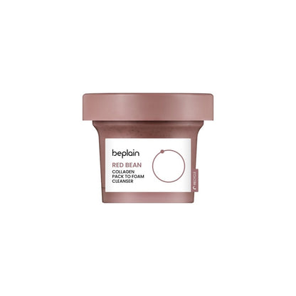Beplain Red Bean Collagen Pack To Foam Cleanser 100ml | La Cosmetique