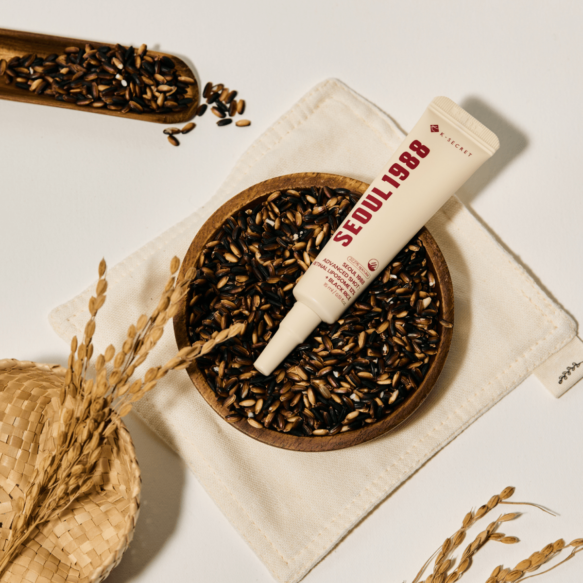 K - Secret Seoul 1988 Advanced Shot: Retinal Liposome 12% + Black Rice 15ml | La Cosmetique