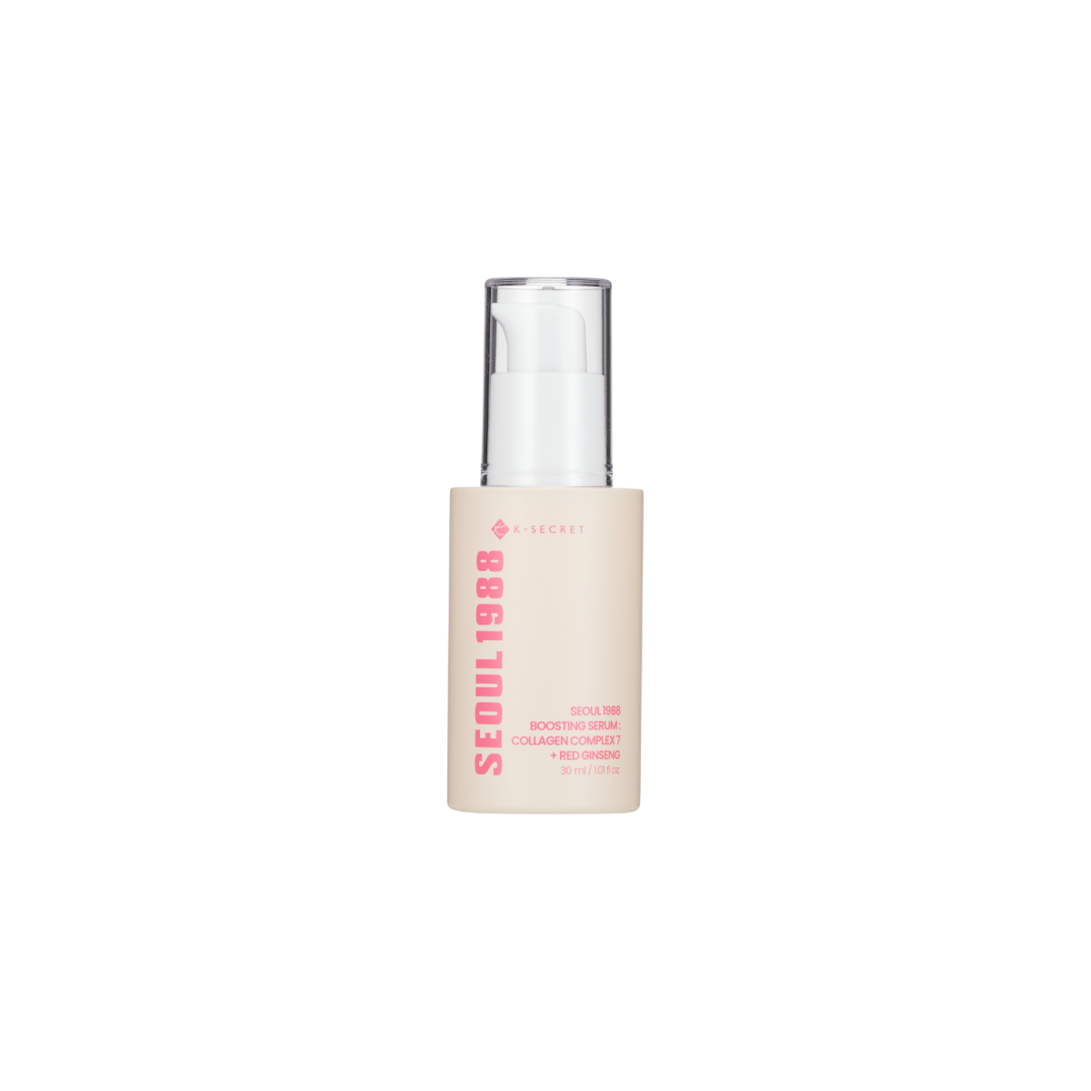 K - Secret Seoul 1988 Boosting Serum: Collagen Complex 7 + Red Ginseng 30ml | La Cosmetique