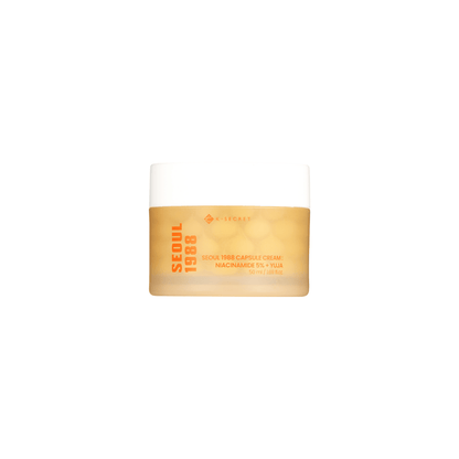 K - Secret Seoul 1988 Capsule Cream: Niacinamide 5% + Yuja 50ml | La Cosmetique