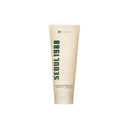 K - Secret Seoul 1988 Cleansing Foam: Pine Cica 1% + Probiotics 150ml | La Cosmetique