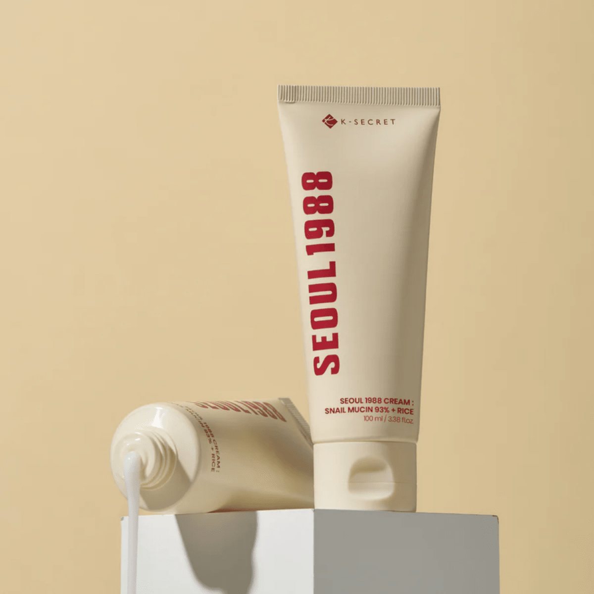 K - Secret Seoul 1988 Cream : Snail Mucin 93% + Rice 100ml | La Cosmetique