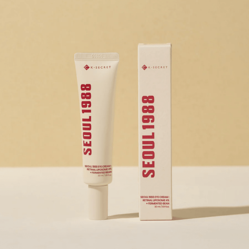 Seoul 1988 Eye Cream : Retinal Liposome 4% + Fermented Bean 30ml (45% Off RRP Buy 10)