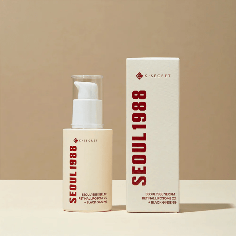 Seoul 1988 Serum : Retinal Liposome 2% + Black Ginseng 30ml (45% Off RRP Buy 10)