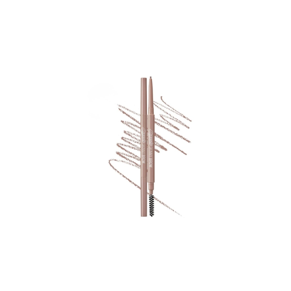 Peripera Speedy Skinny Brow eyebrow product with a slim applicator for natural, precise eyebrow shaping and filling.