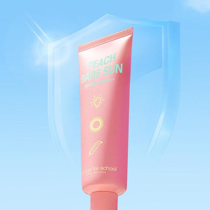 Too Cool For SchoolPeach Bare Suncream SPF50+ PA++++ 50ml - La Cosmetique