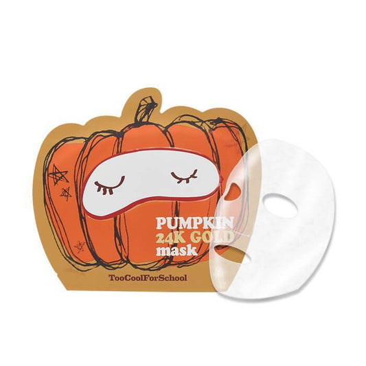 Too Cool For SchoolPumpkin 24K Gold Mask (1ea) - La Cosmetique