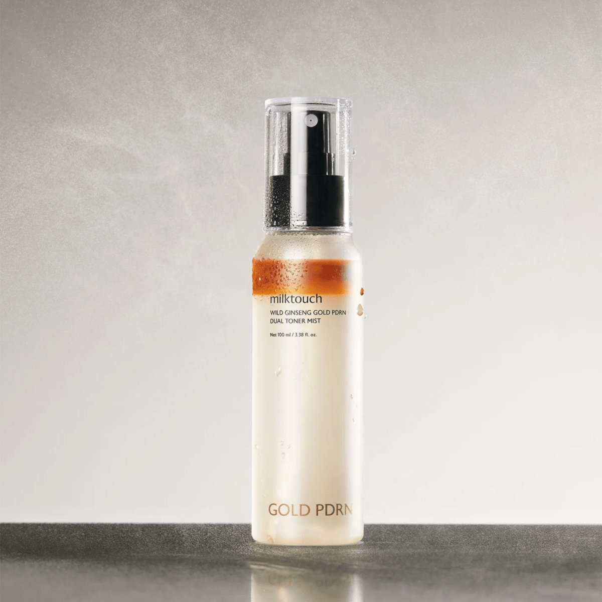 Milk Touch Wild Ginseng Gold PDRN Dual Toner Mist [100ml] | Pharmacoo Wholesale 