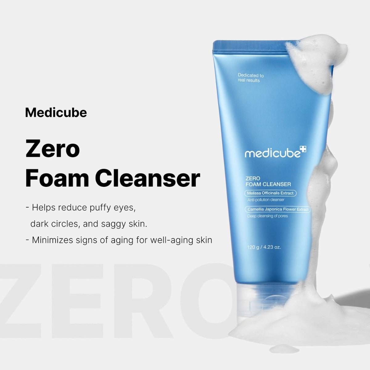 Medicube Zero Foam Cleanser 120G | La Cosmetique