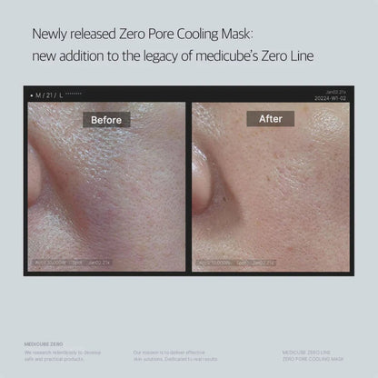 Medicube Zero Pore Cooling Mask [1pc] | Pharmacoo Wholesale Australia 
